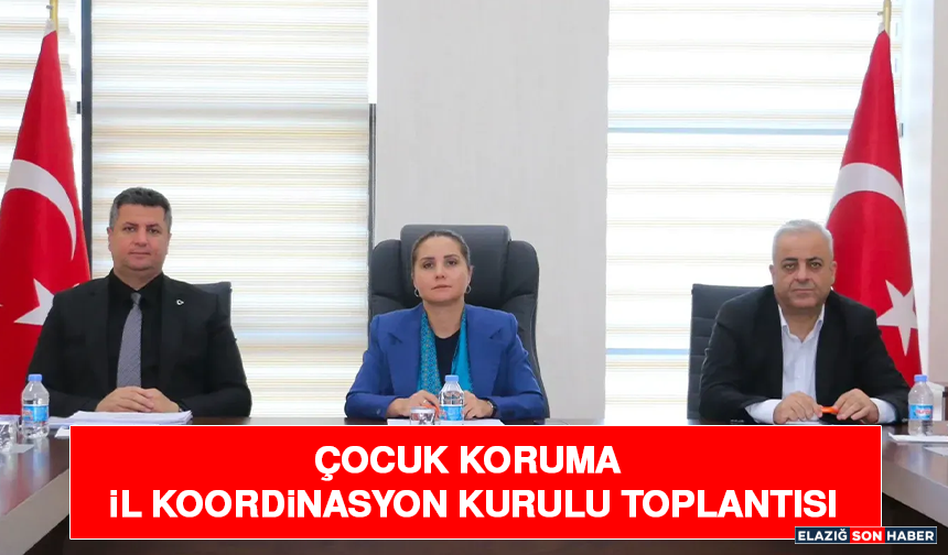 Çocuk Koruma İl Koordinasyon Kurulu Toplantısı