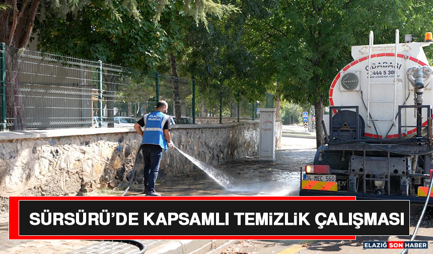 Sürsürü’de Kapsamlı Temizlik Çalışması