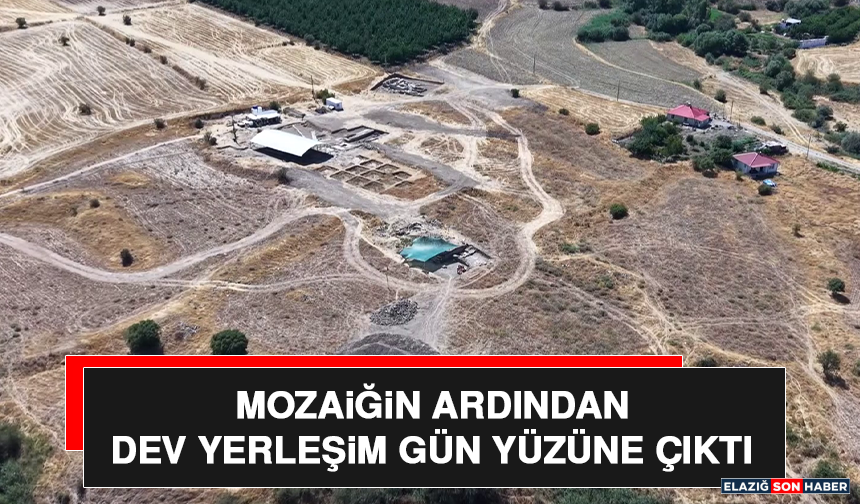 Mozaiğin Ardından Dev Yerleşim Gün Yüzüne Çıktı
