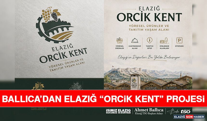 Ballıca’dan Elazığ “Orcik Kent” Projesi