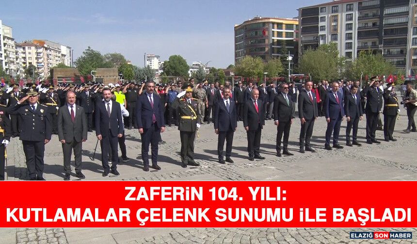 Zaferin 104. Yılı: Kutlamalar Çelenk Sunumu ile Başladı