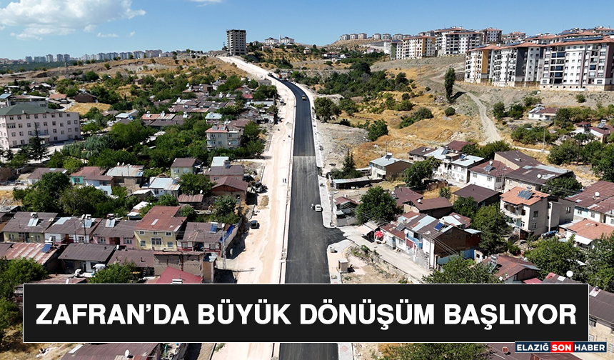 Zafran’da Büyük Dönüşüm Başlıyor