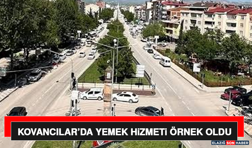 Kovancılar’da Yemek Hizmeti Örnek Oldu