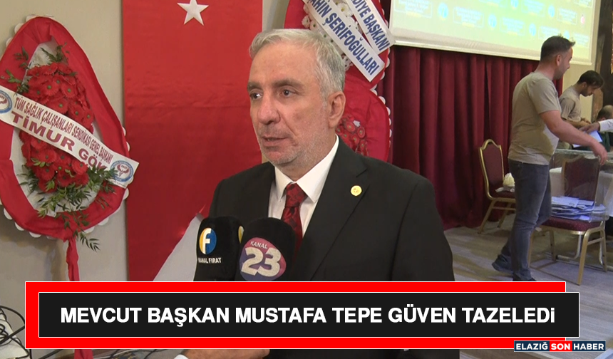 Mevcut Başkan Mustafa Tepe Güven Tazeledi
