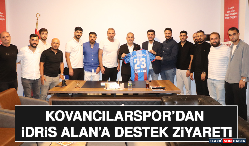 Kovancılarspor’dan İdris Alan’a Destek Ziyareti