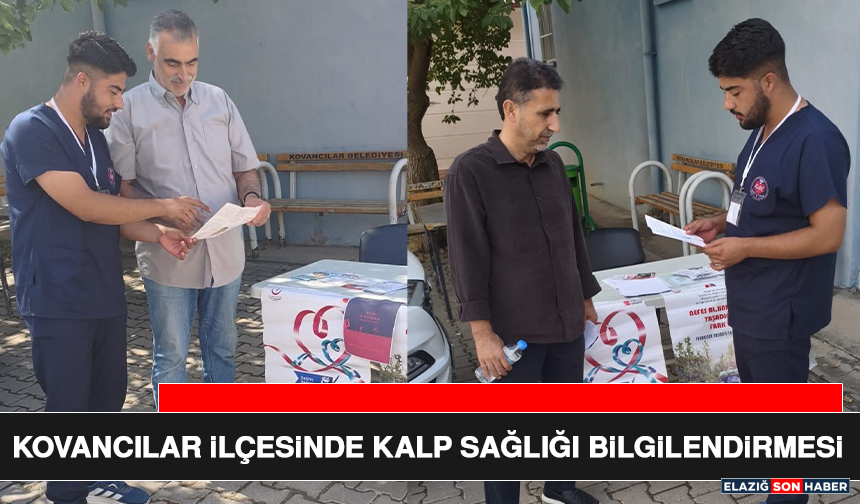 Kovancılar İlçesinde Kalp Sağlığı Bilgilendirmesi