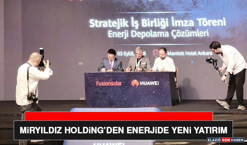 Miryıldız Holding’den Enerjide Yeni Yatırım