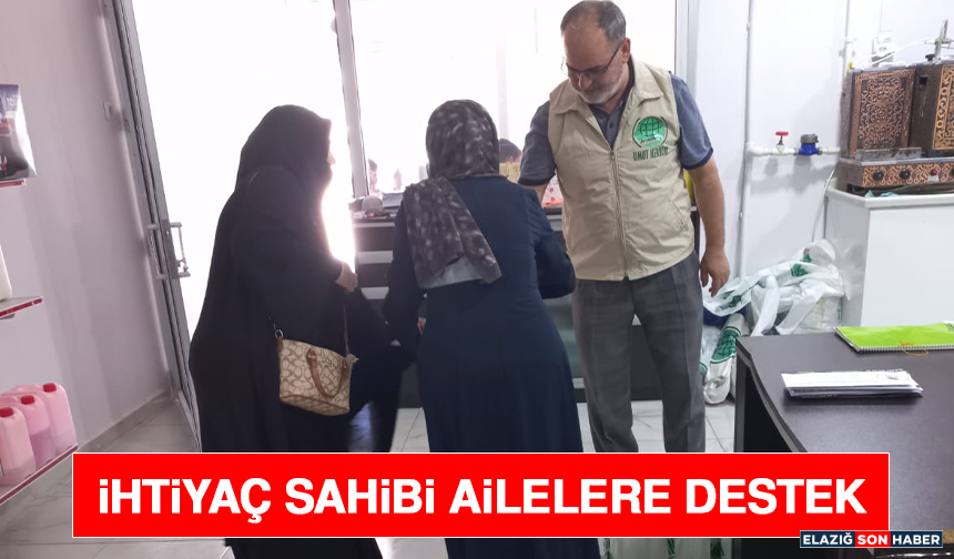 İhtiyaç Sahibi Ailelere Destek