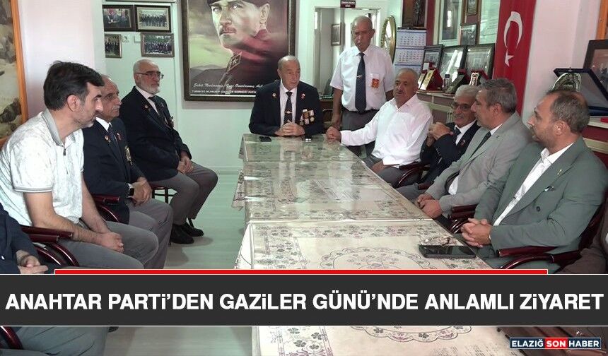 Anahtar Parti’den Gaziler Günü’nde Anlamlı Ziyaret