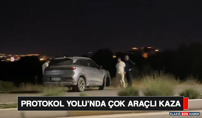 Protokol Yolu’nda Çok Araçlı Kaza