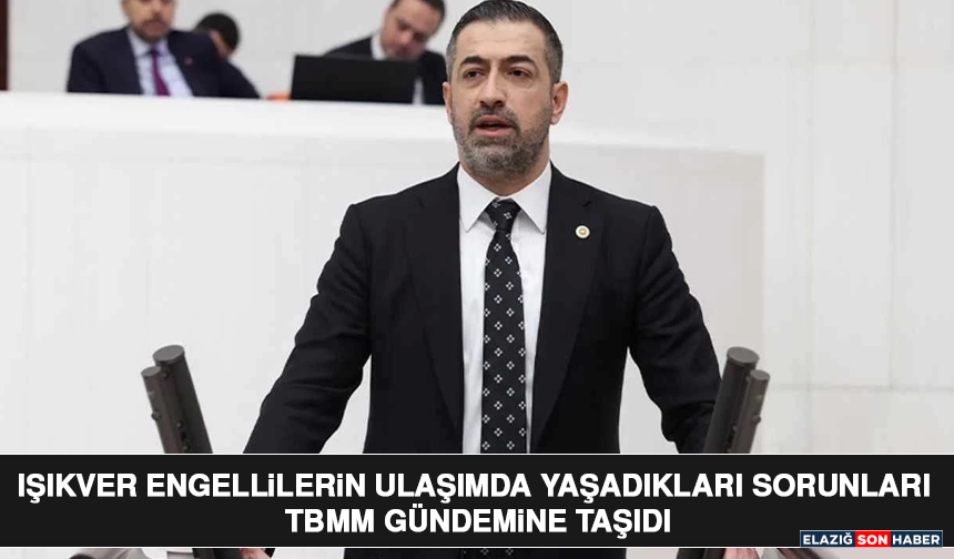 Işıkver Engellilerin Ulaşımda Yaşadıkları Sorunları TBMM Gündemine Taşıdı