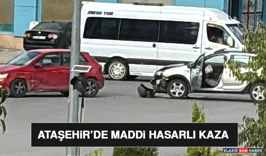 Ataşehir’de Maddi Hasarlı Kaza