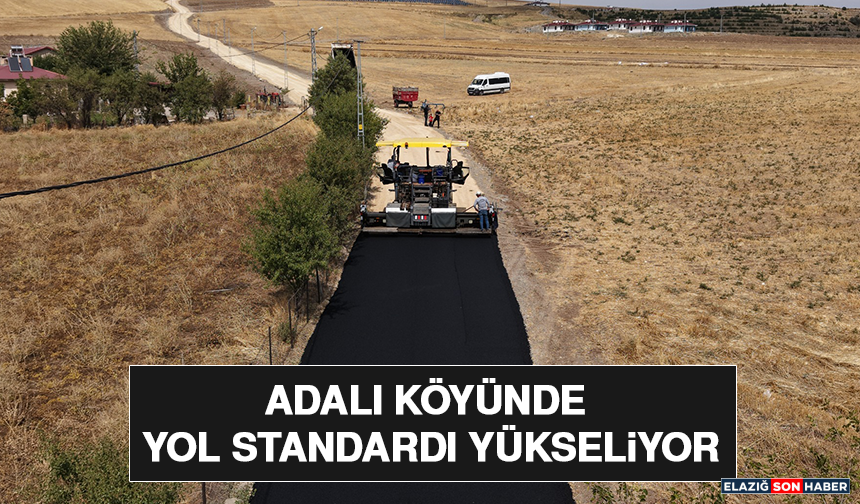 Adalı Köyünde Yol Standardı Yükseliyor