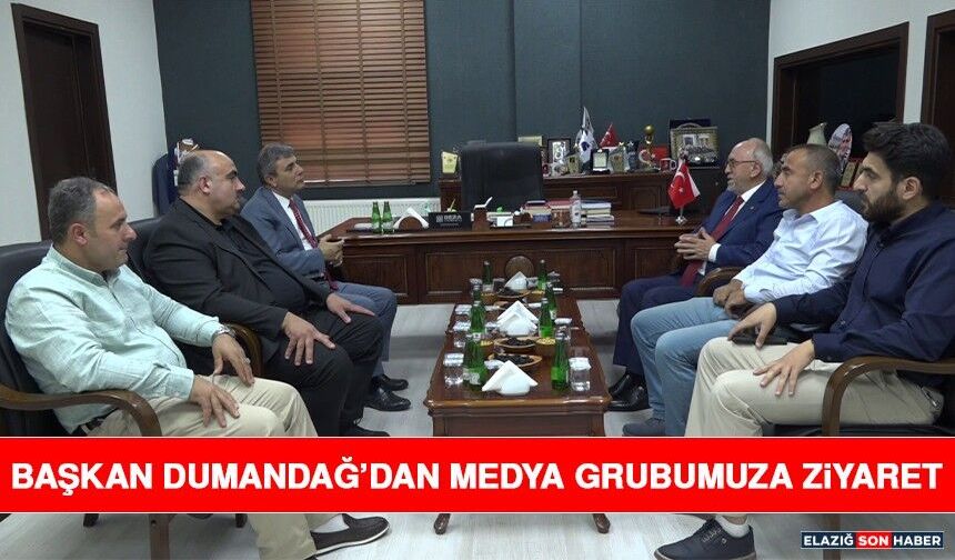 Başkan Dumandağ’dan Medya Grubumuza Ziyaret