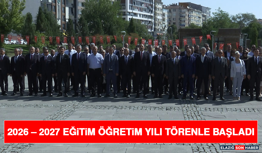 2026 – 2027 Eğitim Öğretim Yılı Törenle Başladı