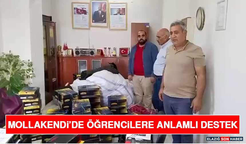 Mollakendi’de Öğrencilere Anlamlı Destek