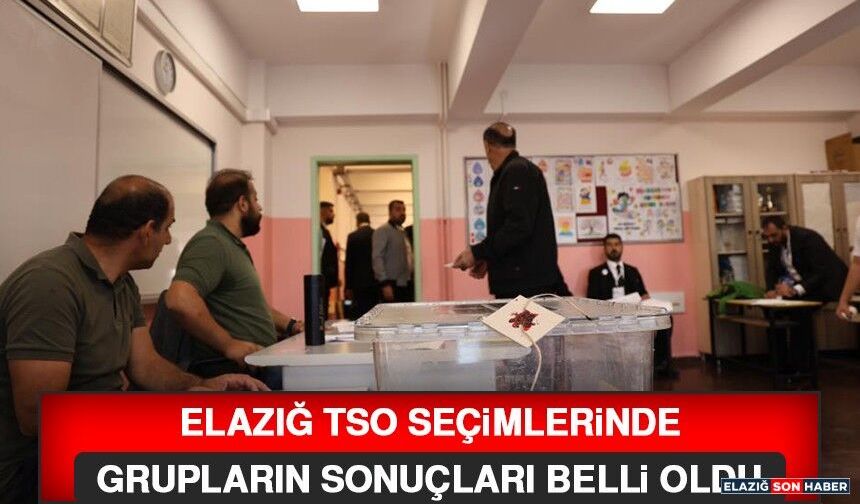 ETSO Seçimlerinde Grupların Sonuçları Belli Oldu