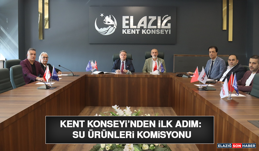 Kent Konseyi’nden İlk Adım: Su Ürünleri Komisyonu