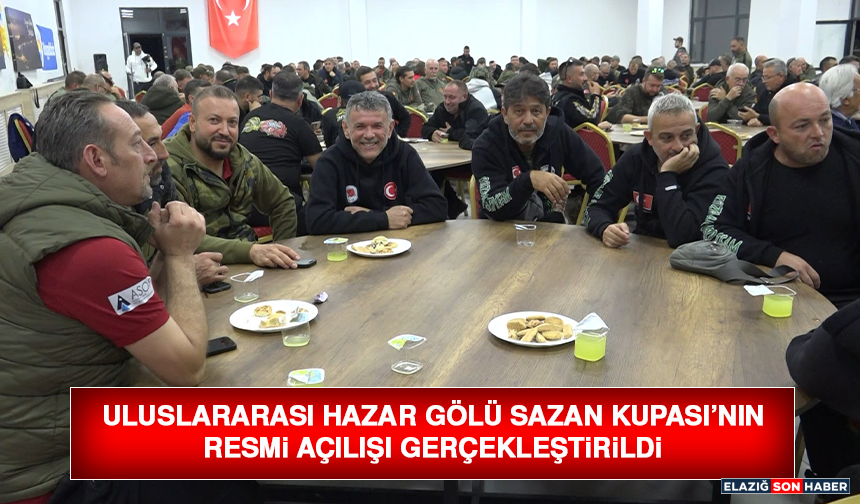 Uluslararası Hazar Gölü Sazan Kupası’nın Resmi Açılışı Gerçekleştirildi