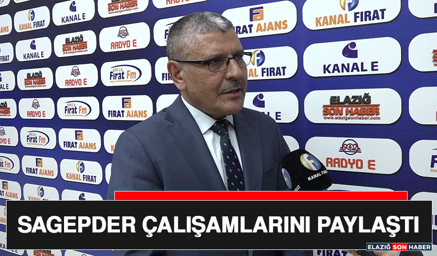 SAGEPDER Çalışmalarını Paylaştı