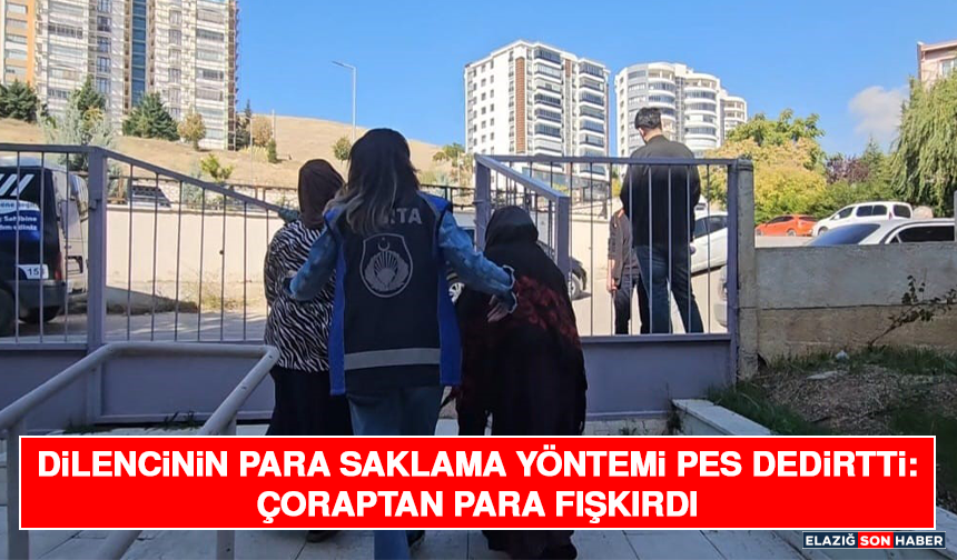 Dilencinin Para Saklama Yöntemi Pes Dedirtti: Çoraptan Para Fışkırdı