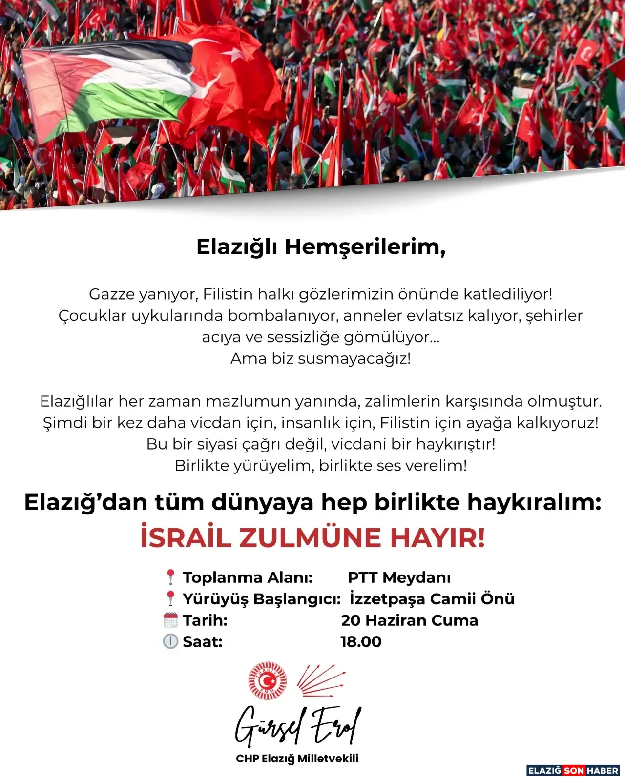 Chp Gazze Yürüyüş