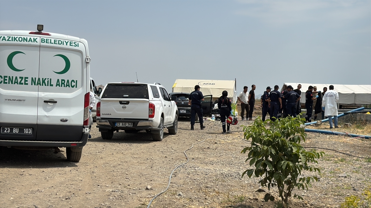 Elazığ'da 2 Kişi Sulama Havuzunda Ölü Bulundu