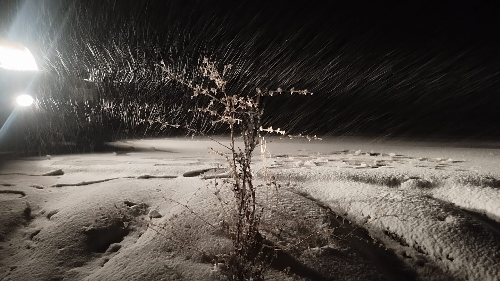 Malatya'nın Darende Ilçesinde Kar Yağışı Etkili Oluyor
