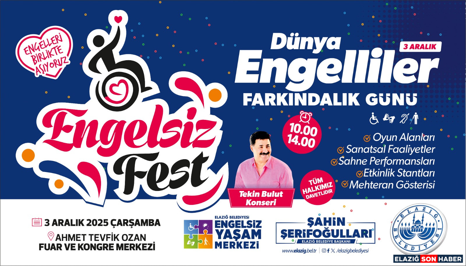 Elazigda Engelsiz Fest Coskusu 1764676383 M9H Wls