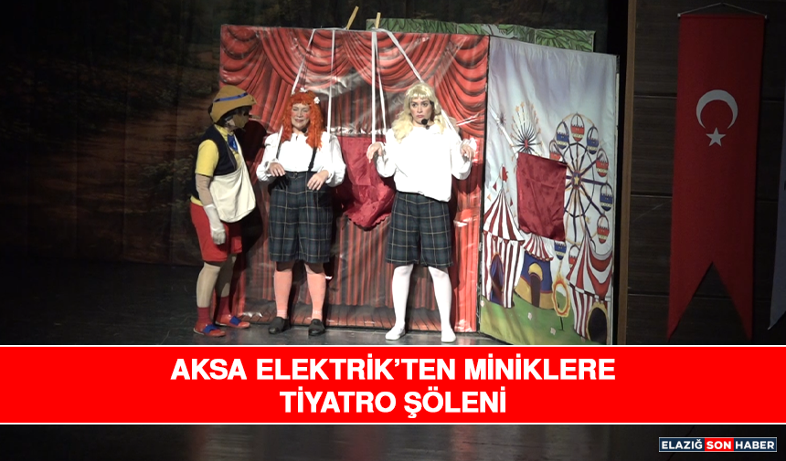 Aksa Elektrik’ten Miniklere Tiyatro Şöleni