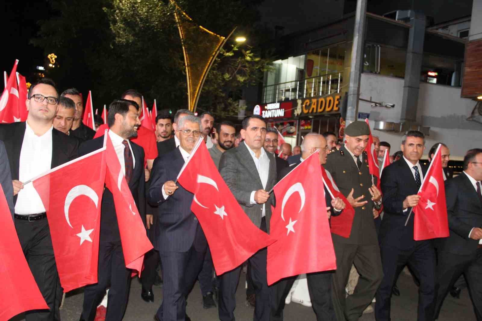 Bingöl'de '15 Temmuz Demokrasi ve Milli Birlik Günü' programı