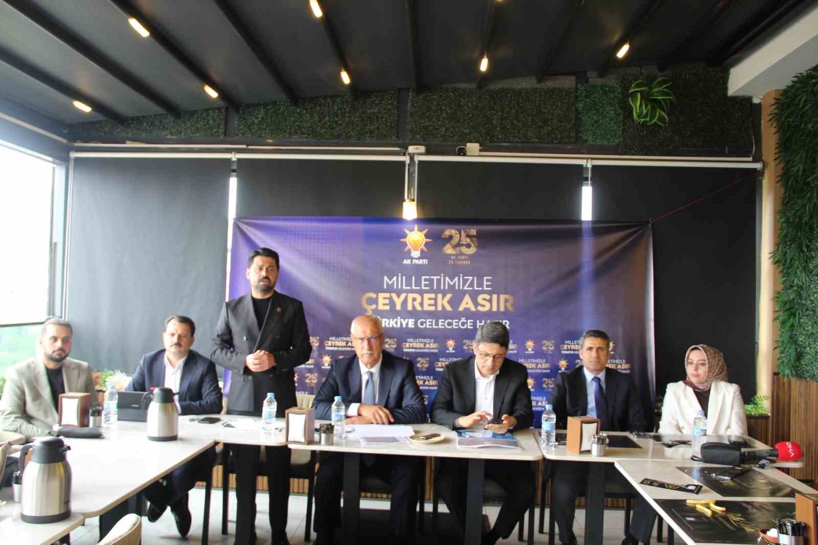 AK Parti Bingöl İl Başkanı Seven: 'Teşkilat olarak sahadayız'