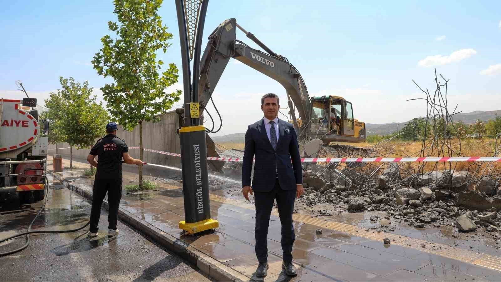 Bingöl'de 350 dönümlük askeri alanda tarihi dönüşüm başladı