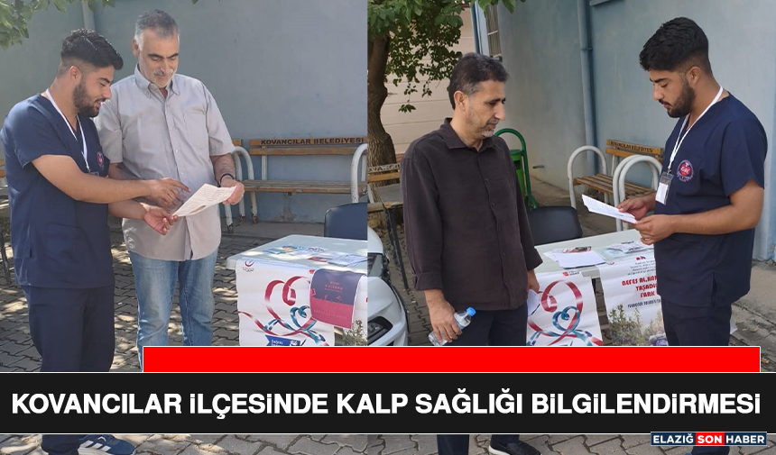 Kovancılar İlçesinde Kalp Sağlığı Bilgilendirmesi