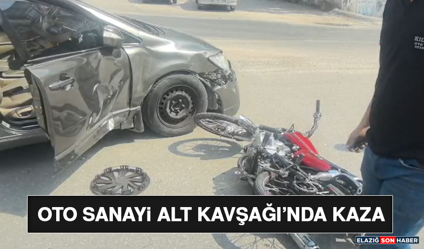 Oto Sanayi Alt Kavşağı’nda Kaza