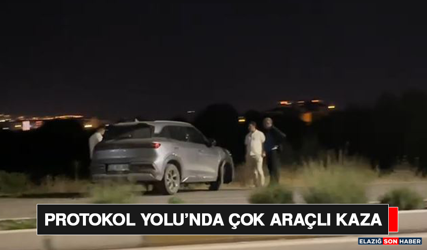 Protokol Yolu’nda Çok Araçlı Kaza