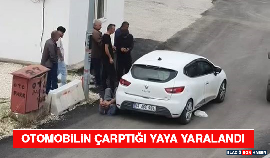 Otomobilin Çarptığı Yaya Yaralandı