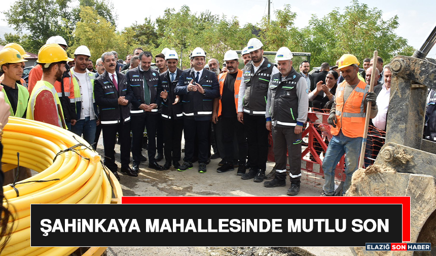 Şahinkaya Mahallesinde Mutlu Son